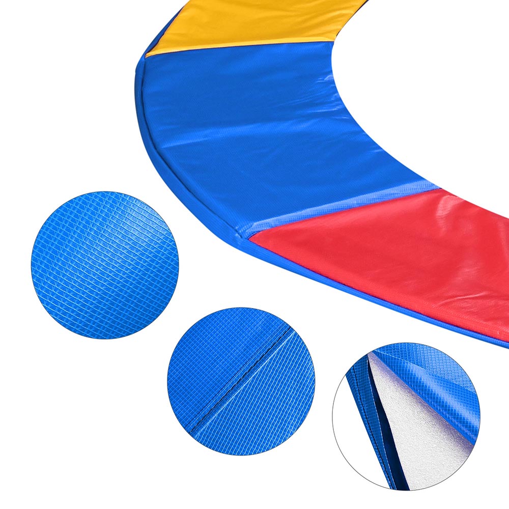 Yescom 12 Foot Trampoline Pad Safety Pad Rainbow Padding Image