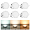 Yescom 9W SMD LED Recessed Ceiling Light w/ Driver