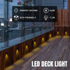 Yescom Recessed LED Deck Light 10Pack Step Patio