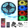 Yescom 16ft LED Strip Light Bluetooth App Music Remote Multi-Color