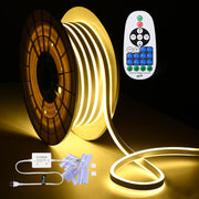 Yescom 50ft Flex LED Neon Rope Light Warm White RF Remote Image