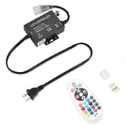 Yescom LED Controller RF Remote for Neon Rope Light RGB Image