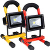 Yescom Rechargeable LED Flood Light Fixture 10W Waterproof