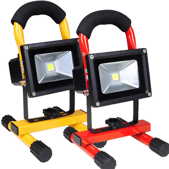 Yescom Rechargeable LED Flood Light Fixture 10W Waterproof Image