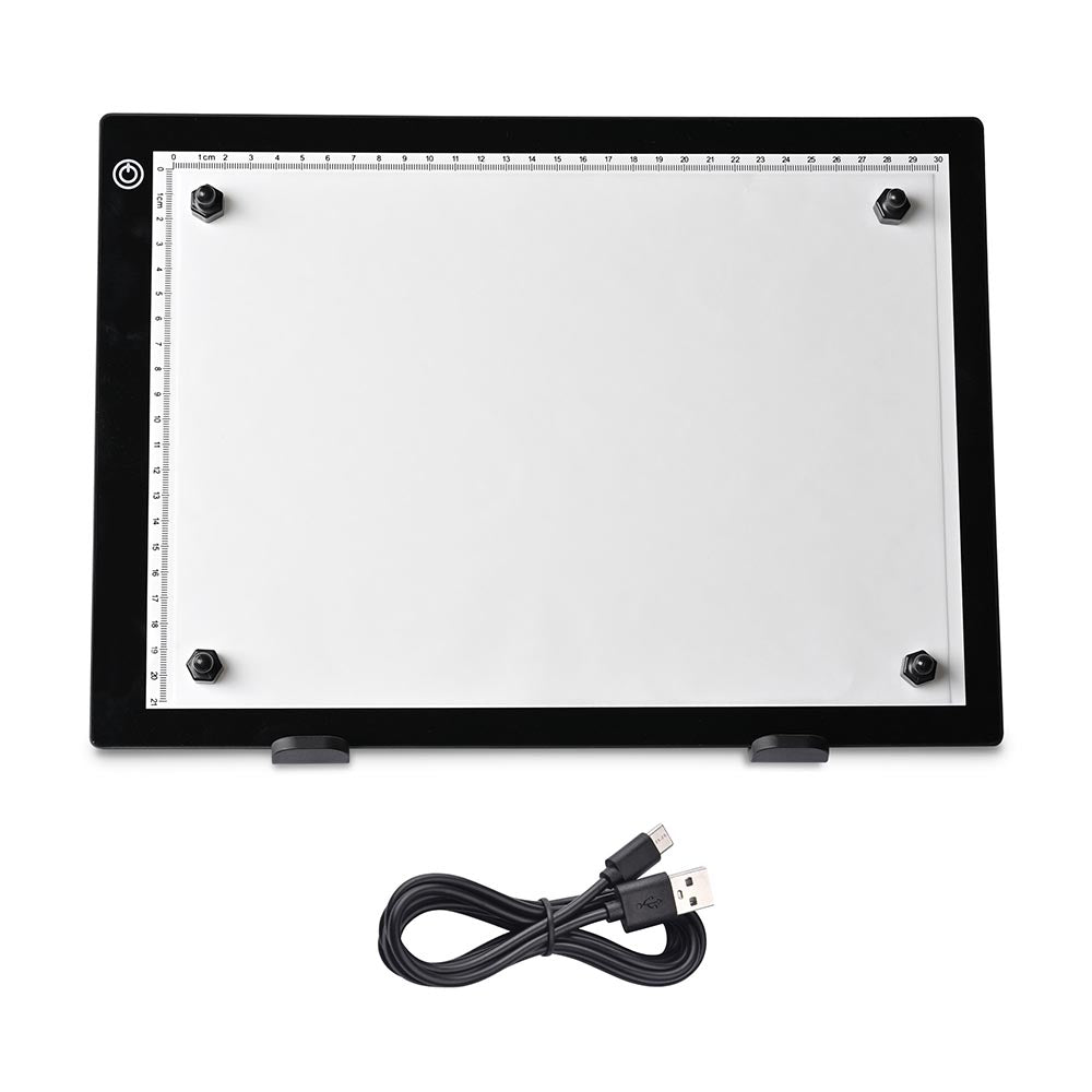 Yescom LED Tracing Stencil Board 14in A4 Adjustable Brightness Image