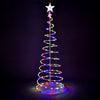 Yescom 5' Lighted Spiral Christmas Tree LED Decor Battery Powered