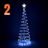 Yescom 5' Lighted Spiral Christmas Tree LED Decor Battery Powered