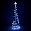 Yescom 5' Lighted Spiral Christmas Tree LED Decor Battery Powered