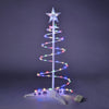 Yescom 2' Pre-Lit Spiral Christmas Tree Battery Operated