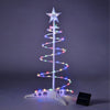 Yescom 2' Pre-Lit Spiral Christmas Tree Solar Operated