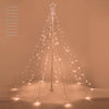 Yescom Christmas Tree Light 9 String Lights with Star & Pole