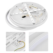 Yescom Modern Circle Ceiling Flush Light with Remote Image