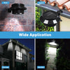 Yescom LED Solar Power Light w/ Bracket Outdoor Wall Security