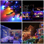 Yescom 100LEDs Solar Patio Christmas Holiday String Light Image