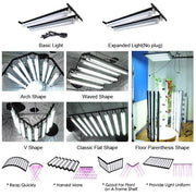 Yescom Fluorescent Light for Plants T5 Grow Light 4ft 2-Tube Image