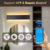 Yescom Bathroom Wall Light APP & Remote Control 18W 25in