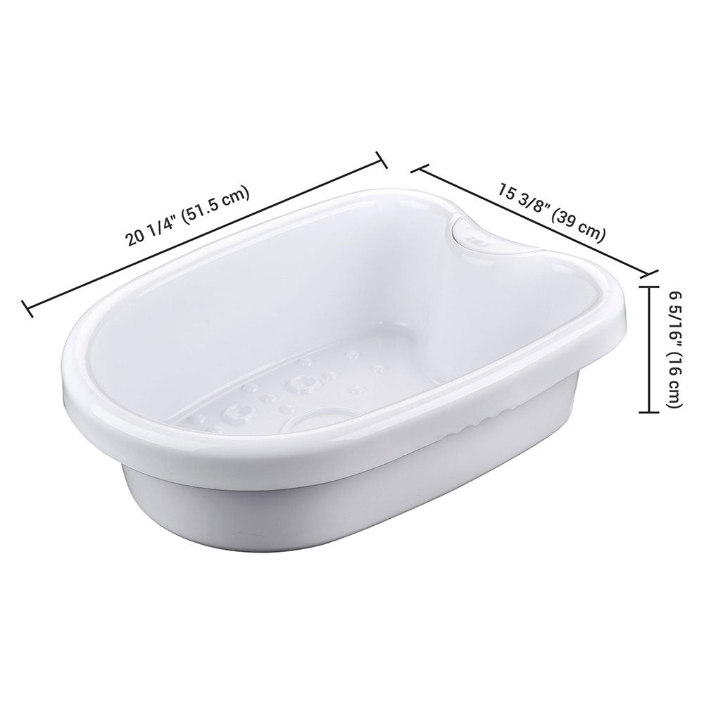 Yescom Ionic Detox Foot Bath Tub Basin Only Image