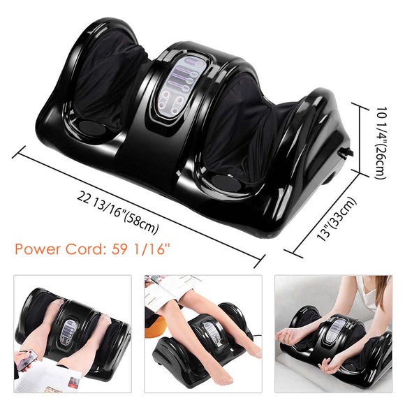 Yescom Kneading Rolling Foot Leg Massager Machine with Remote Image