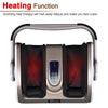 Yescom Foot Massager with Handle Heat Air Compression Shiatsu