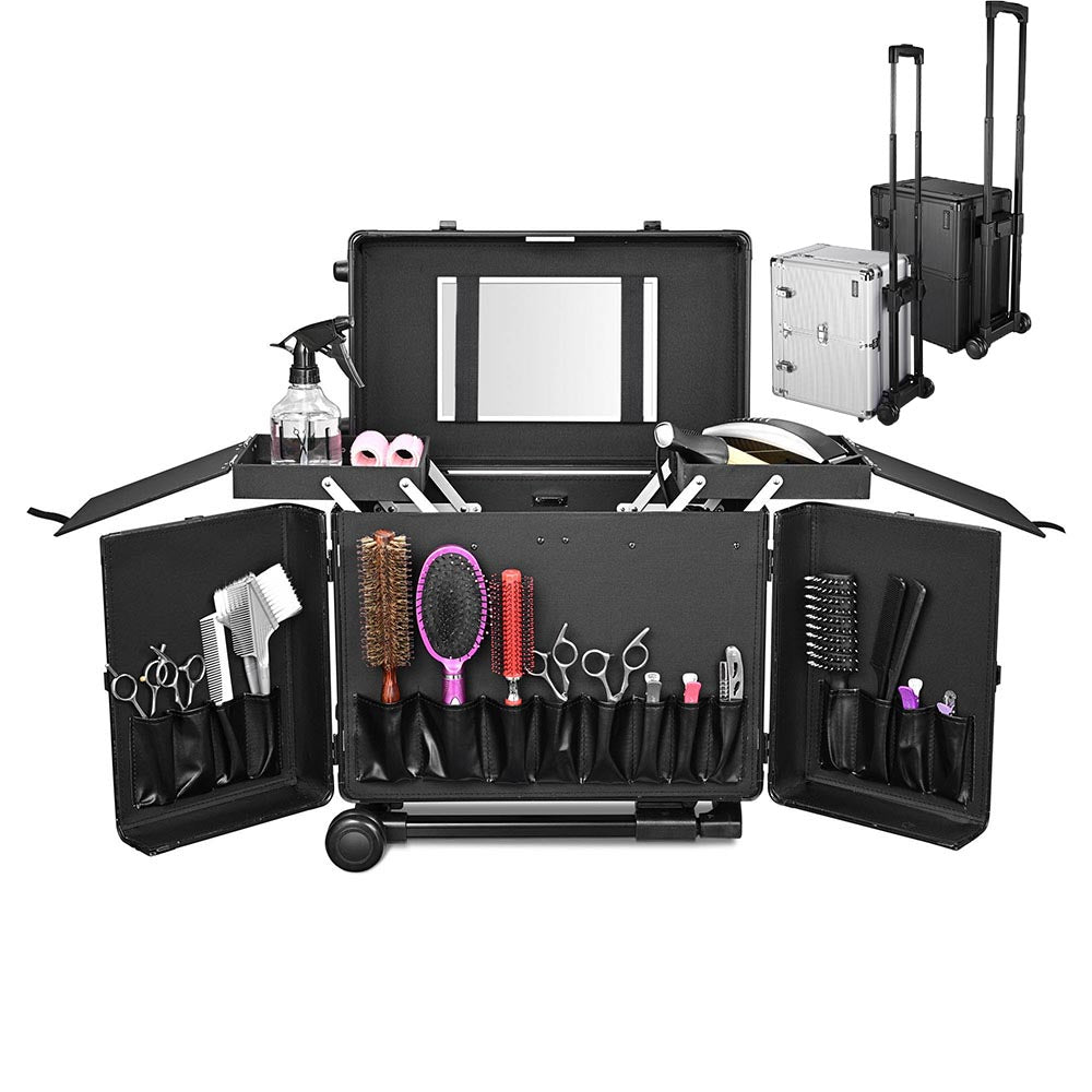 Yescom Beauty Salon Hairdressing Barber Rolling Case Image