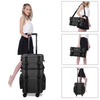 Byootique 2 in 1 Rolling Makeup Suitcase with Drawers Nylon