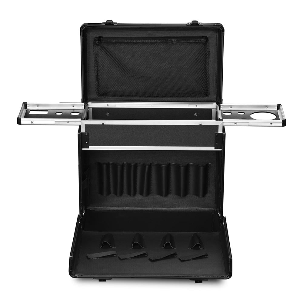 Yescom Hair Stylist Rolling Case Lock Hairdresser Tool Case Image