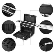 Yescom Hair Stylist Rolling Case Lock Hairdresser Tool Case Image