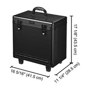 Yescom Hair Stylist Rolling Case Lock Hairdresser Tool Case Image