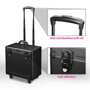 Yescom Hair Stylist Rolling Case Lock Hairdresser Tool Case Image