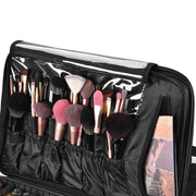 Yescom Portable Makeup Artist Soft Train Bag Case 16x11x7" Image