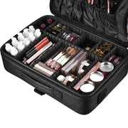 Yescom Portable Makeup Artist Soft Train Bag Case 16x11x7" Image