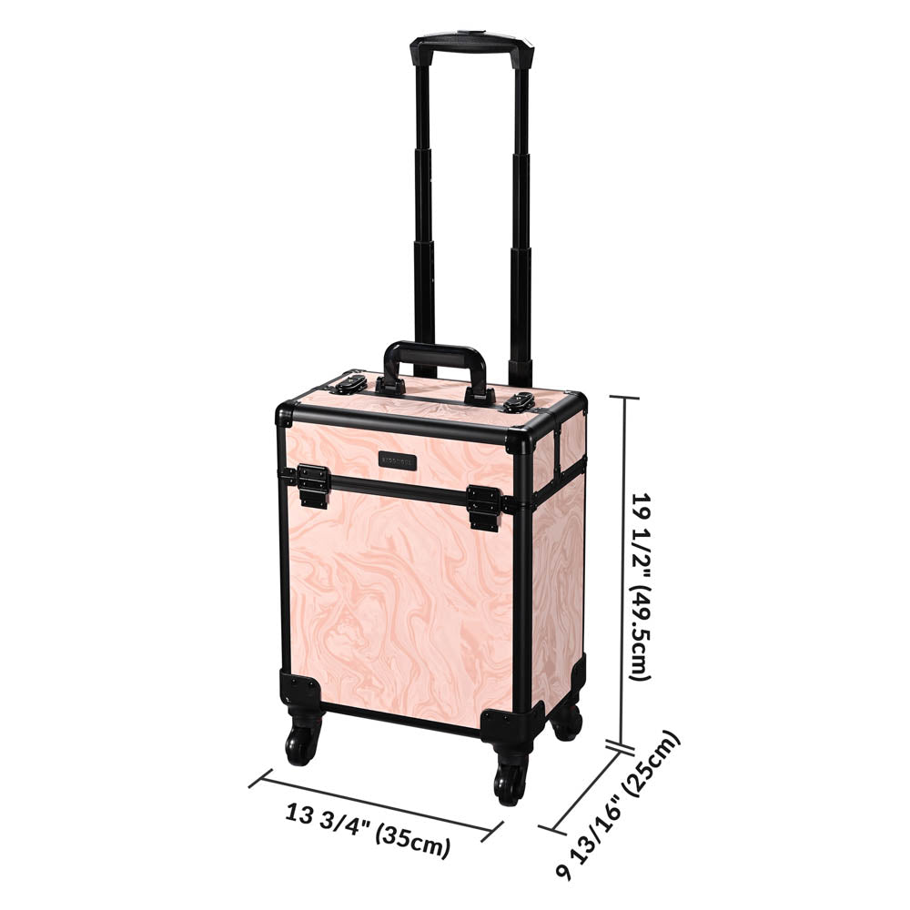 Yescom CoyoteButtes Cosmetology Rolling Case Makeup Case Image