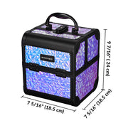 Yescom Mermaid Cube Makeup Box Cosmetic Case Image