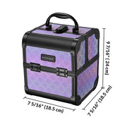 Yescom ForgetMeNot Cube Makeup Box Cosmetic Case Image