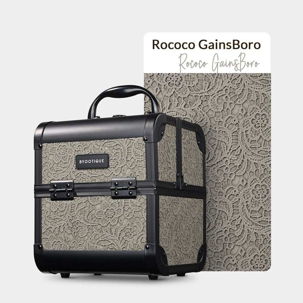 Yescom Rococo Cube Makeup Box Cosmetic Case, Rococo GainsBoro Image