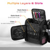 Byootique Pro Artist Makeup Barber Bag Backpack Travel