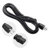 Byootique 3 Prong Power Cord 7.5 foot 16 Awg Makeup Case Replacement