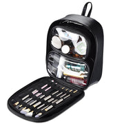 Yescom Makeup Artist Backpack w/ 4 Clear Pouches Image