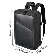 Yescom Pro Artist Makeup Backpack with Dividers TSA Lock Image