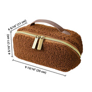 Yescom Travel Makeup Bag with Compartments Zipper Image