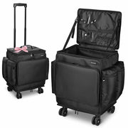 Yescom Hairdresser Suitcase on Wheels for Hairstylist Makeup Artist Image