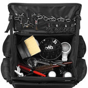 Yescom Hairdresser Suitcase on Wheels with Soft Train Bag Case Image