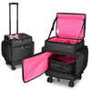 Byootique Cosmetology Rolling Case Nail Tech Travel Case