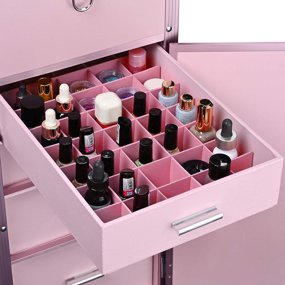 Yescom Adjustable Nail Polish Divider for Manicure Drawer Image