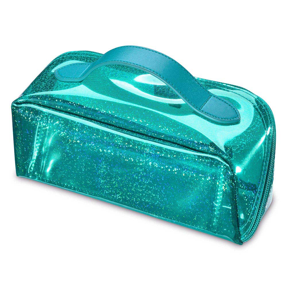 Yescom Sparkle Travel Cosmetic Bag with Compartments Image