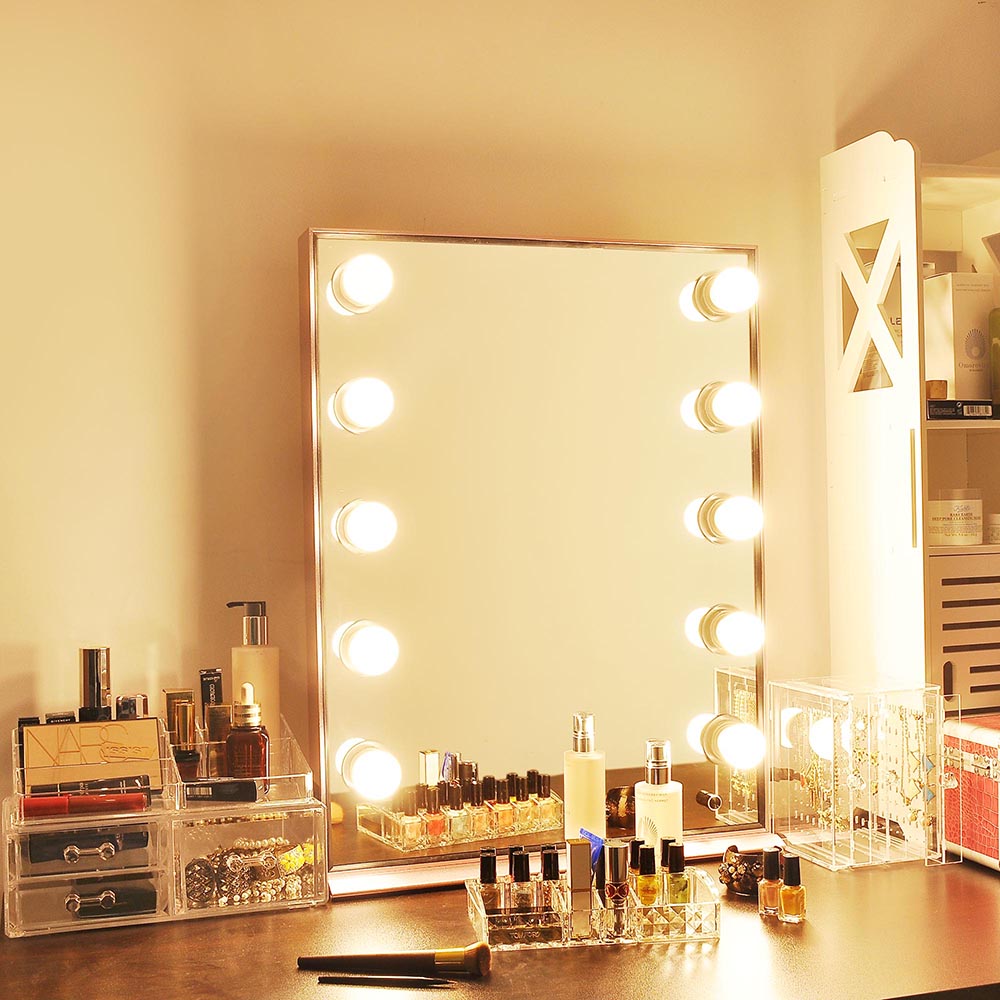 Yescom 20x26 in Hollywood Vanity Mirror w/ LED Light Dimmer Image