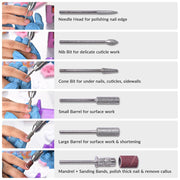 Yescom Nails Care Pro Electric Nail Drill Machine Kit Set Image