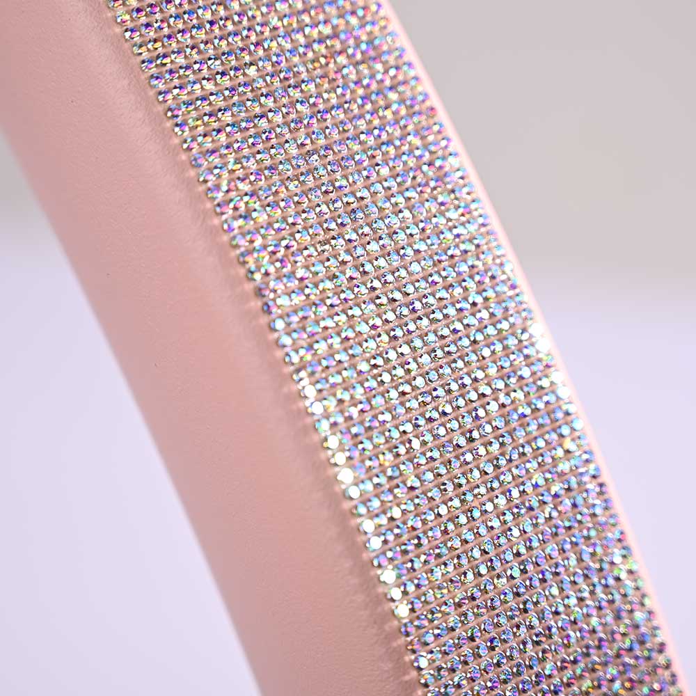 Yescom Half Moon Light Nail Table Lamp with Rhinestone 29in 48W Image