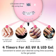 Yescom LED Lamp for Nails Dryer with LCD Display Image