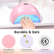 Yescom LED Lamp for Nails Dryer with LCD Display Image